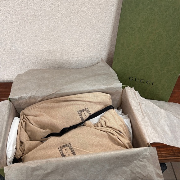 NEW AUTHENTIC GUCCI GG Crystal Canvas Sneaker (Gucci size 7, US W10/M8) - Picture 13 of 15